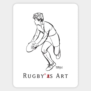 Rugby Junior Player by PPereyra Sticker